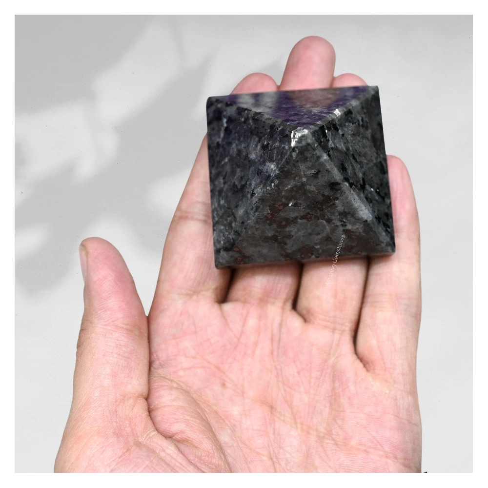 Larvikite Pyramid (2 Inch)