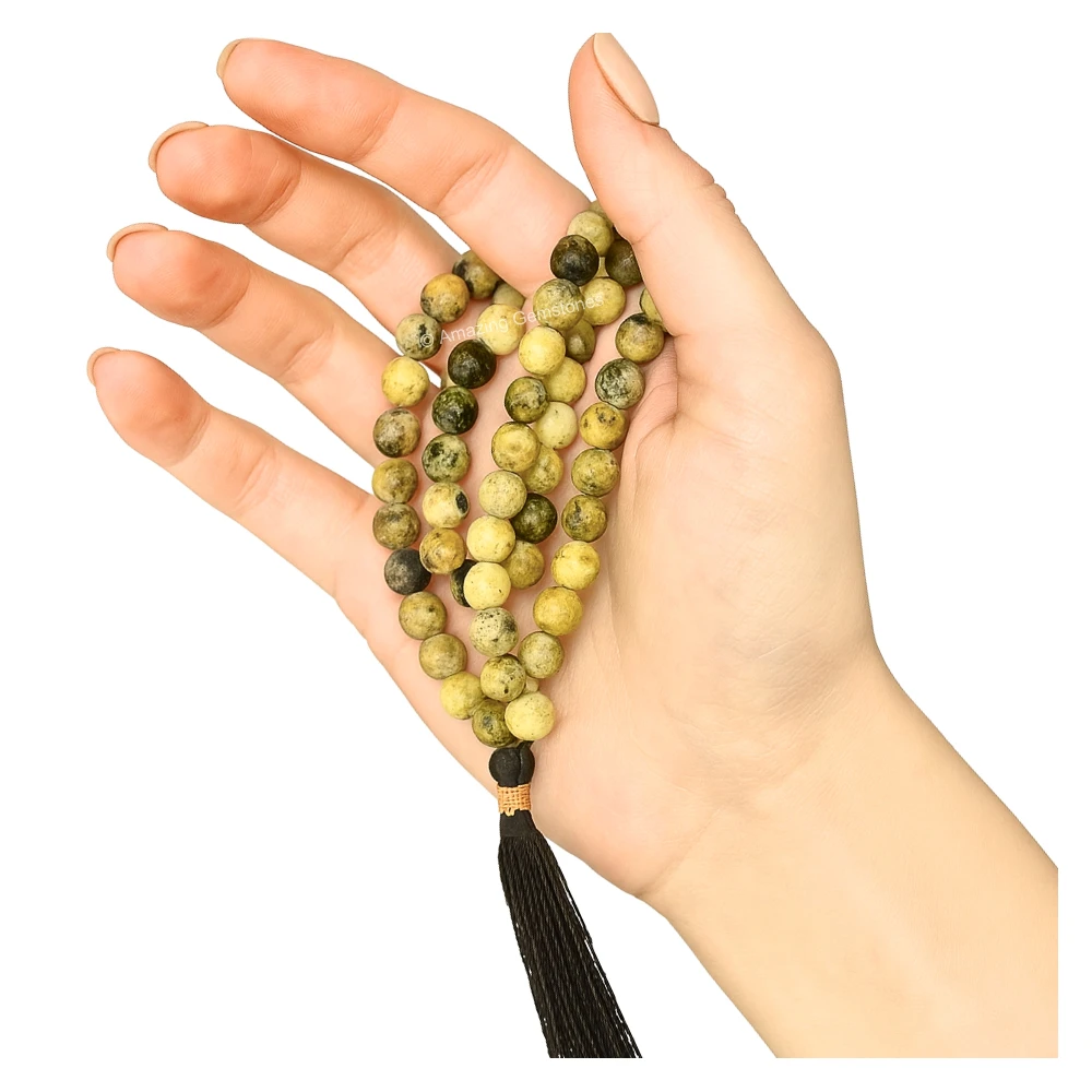 Serpentine Mala (Without Knot)