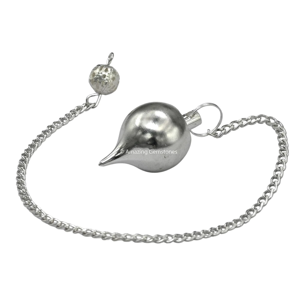 Copper Metal Pendulum - Silver Ball Point (MP59)