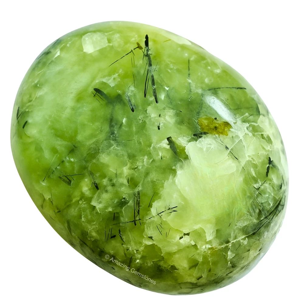 Prehnite Palm Stone