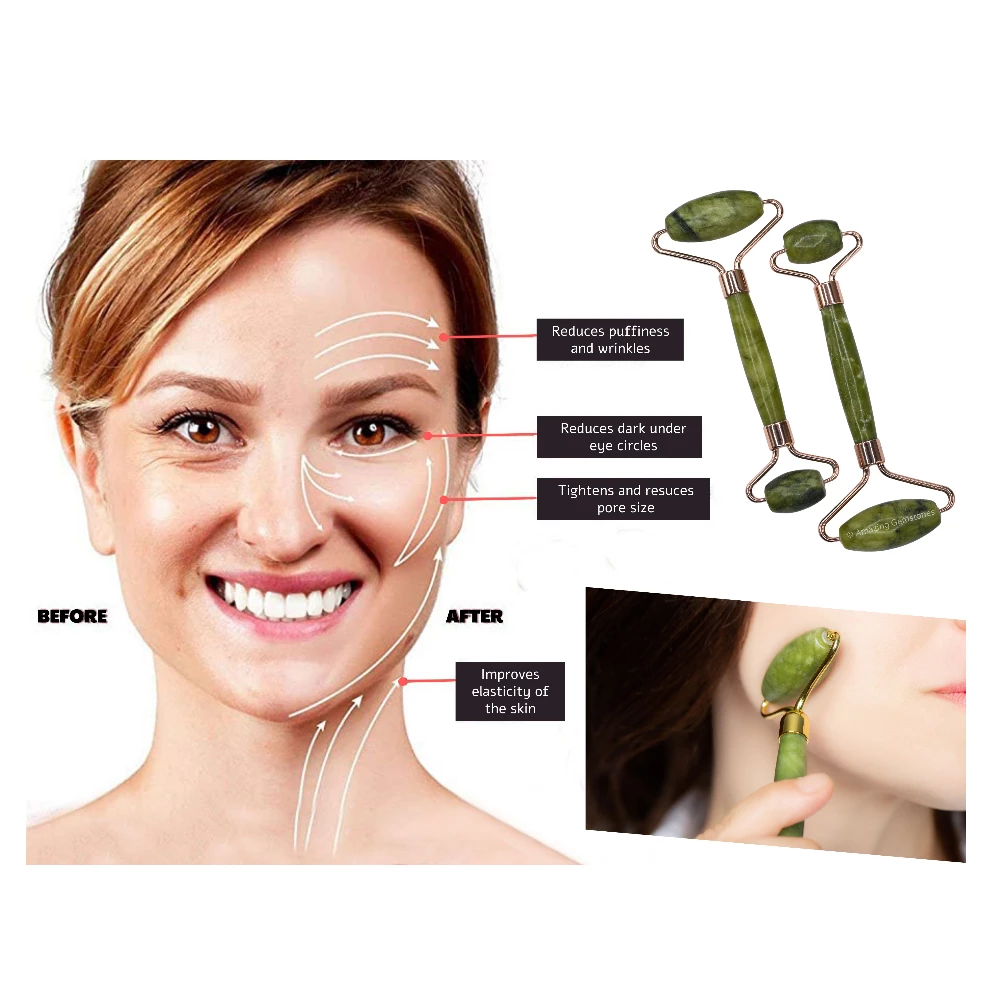 Green Jade Face Roller
