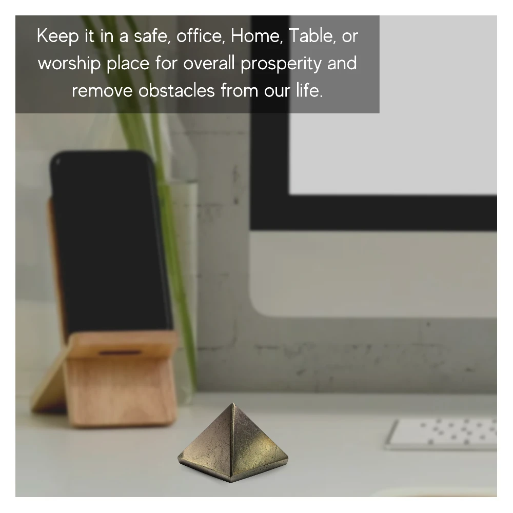 Pyrite Pyramid (1 Inch)