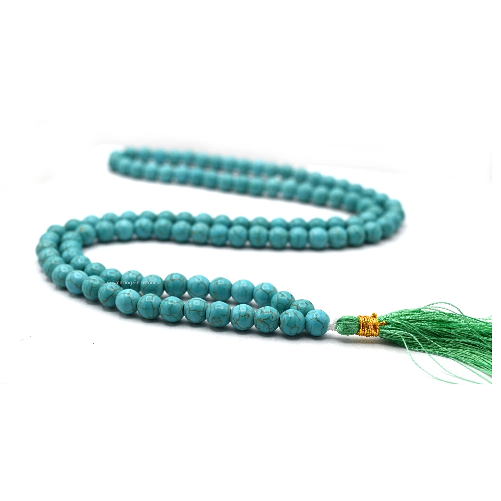 Turquoise Mala (Without Knot)