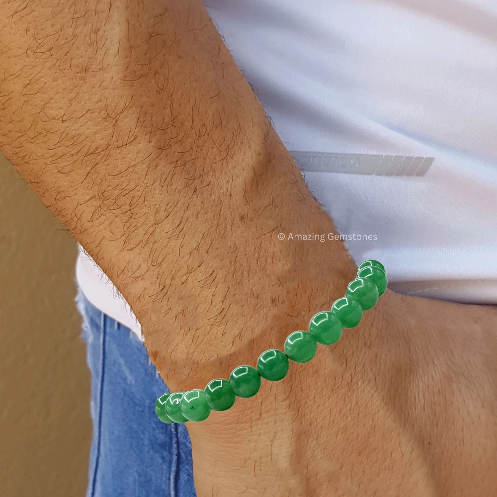 Green Aventurine Bracelet (Adjustable)