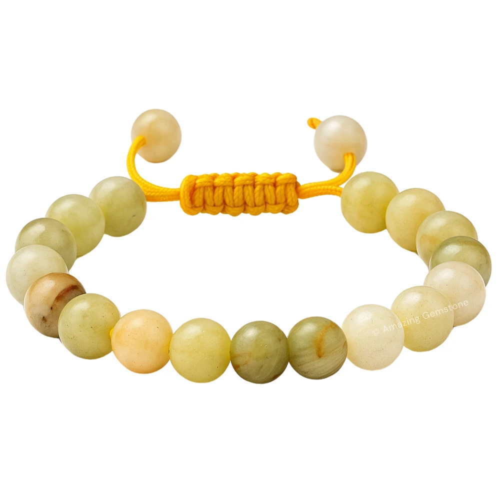 Green Calcite Bracelet (Adjustable)