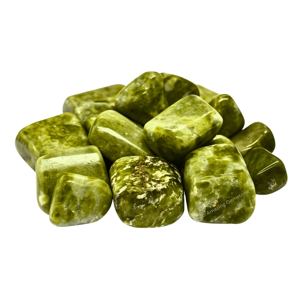 Tumbled Vesuvianite Crystals Stones (1000+ Carats)