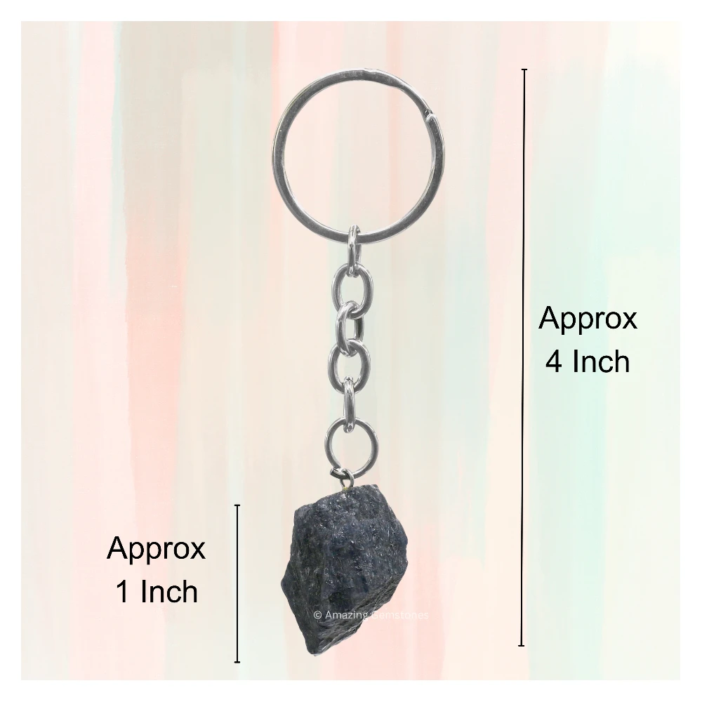Iolite Keychain Keys Holder (Raw)