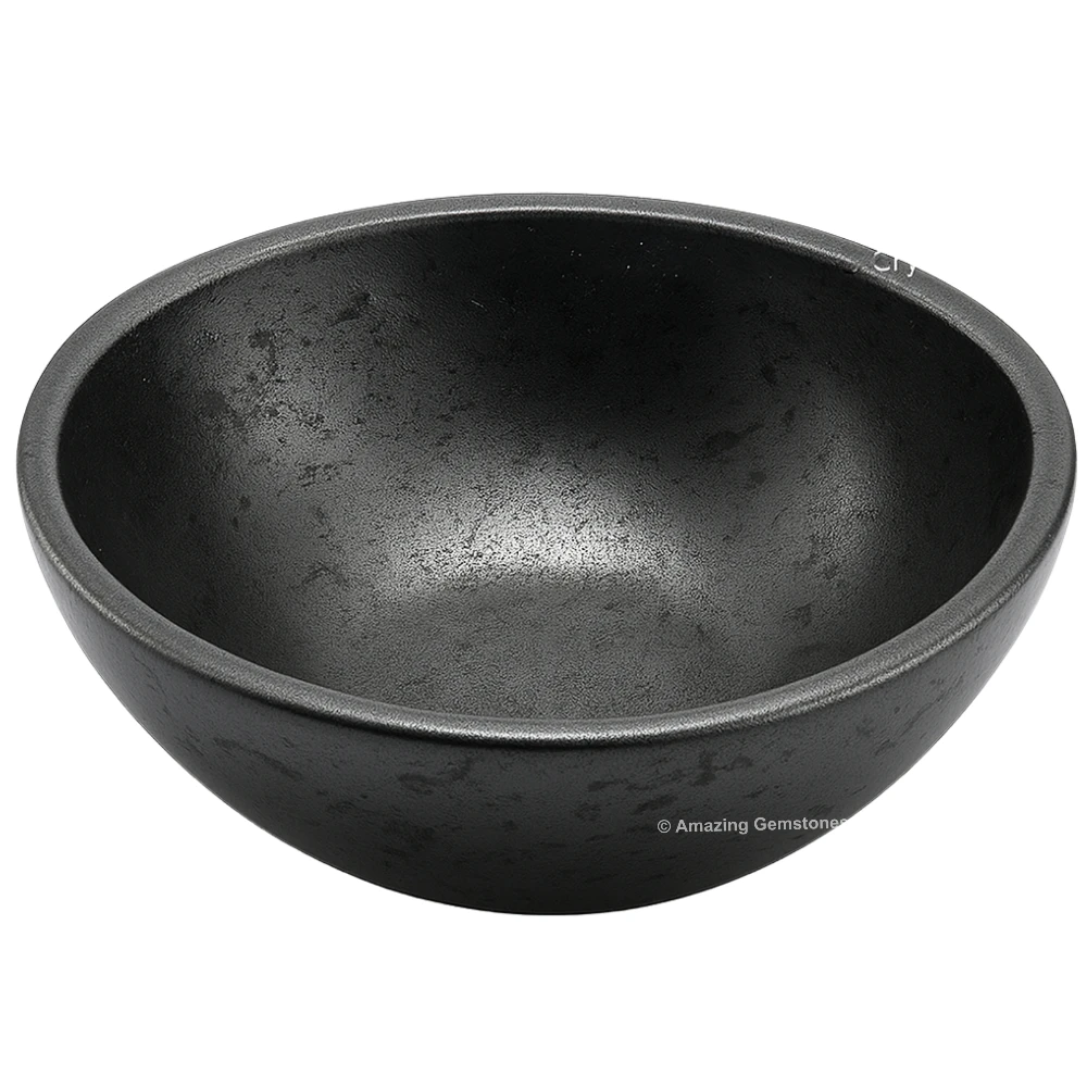 Hematite Crystal Bowl - 2 Inch
