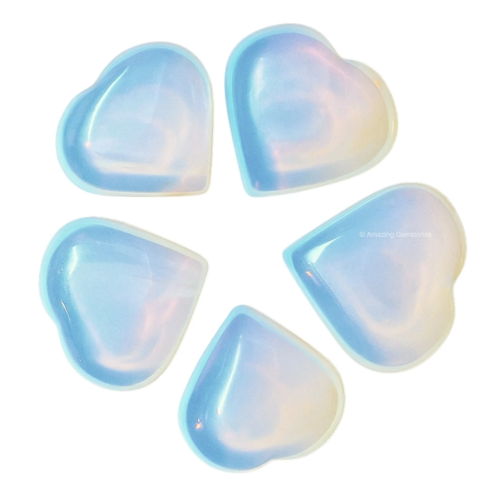 Opalite Heart (Pack of 2)