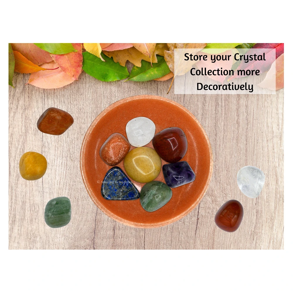 Red Aventurine Crystal Bowl - 2 Inch