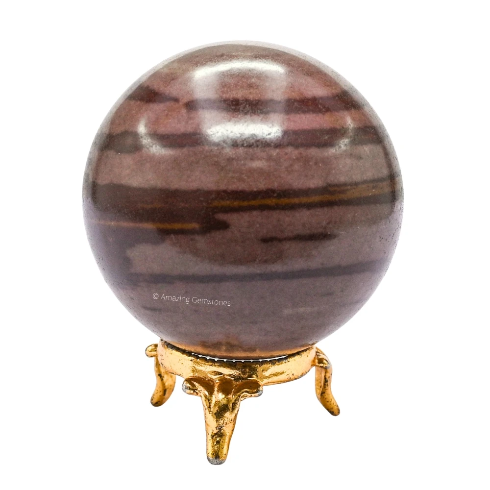 Large Narmada Shiva Lingam Sphere (2.5 Inch)