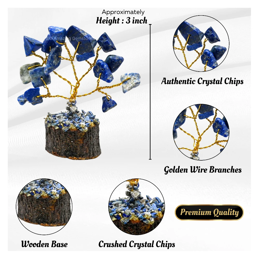 Set of 12 Crystal Tree - Premium