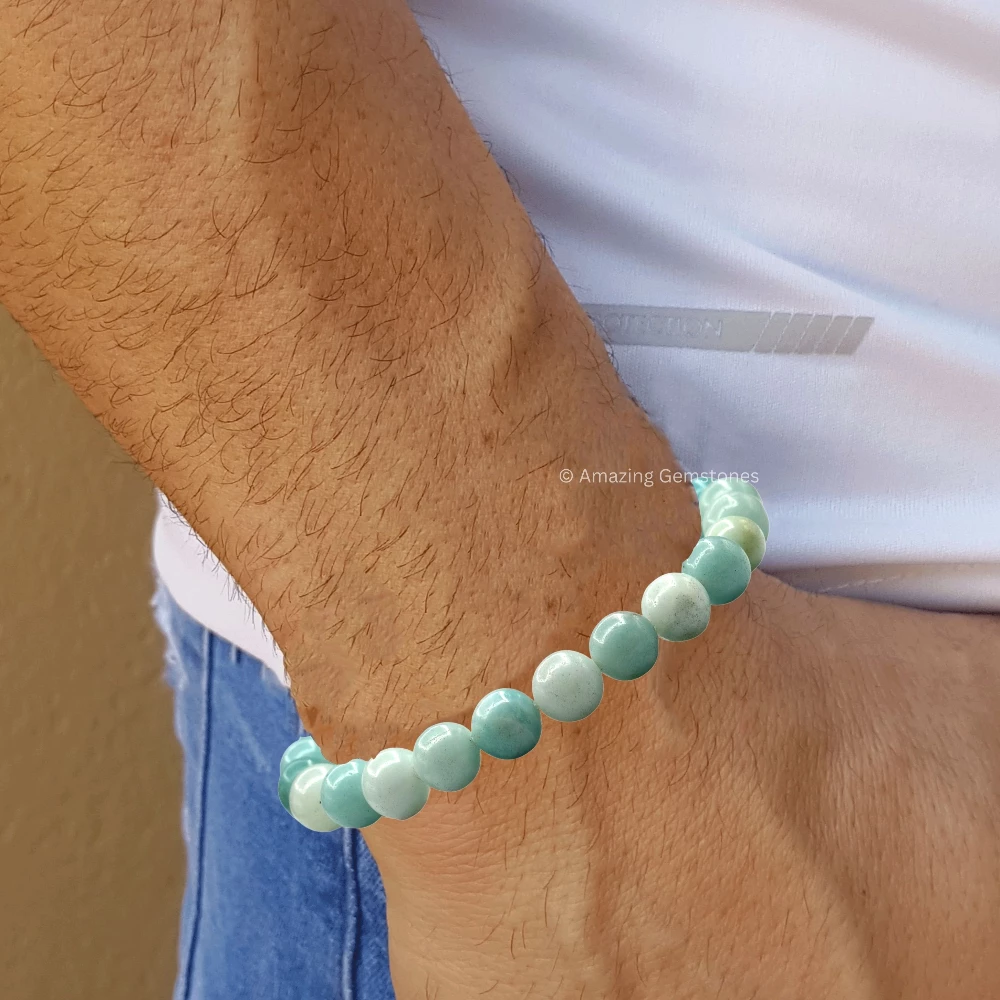 Premium Amazonite Bracelet (Adjustable)