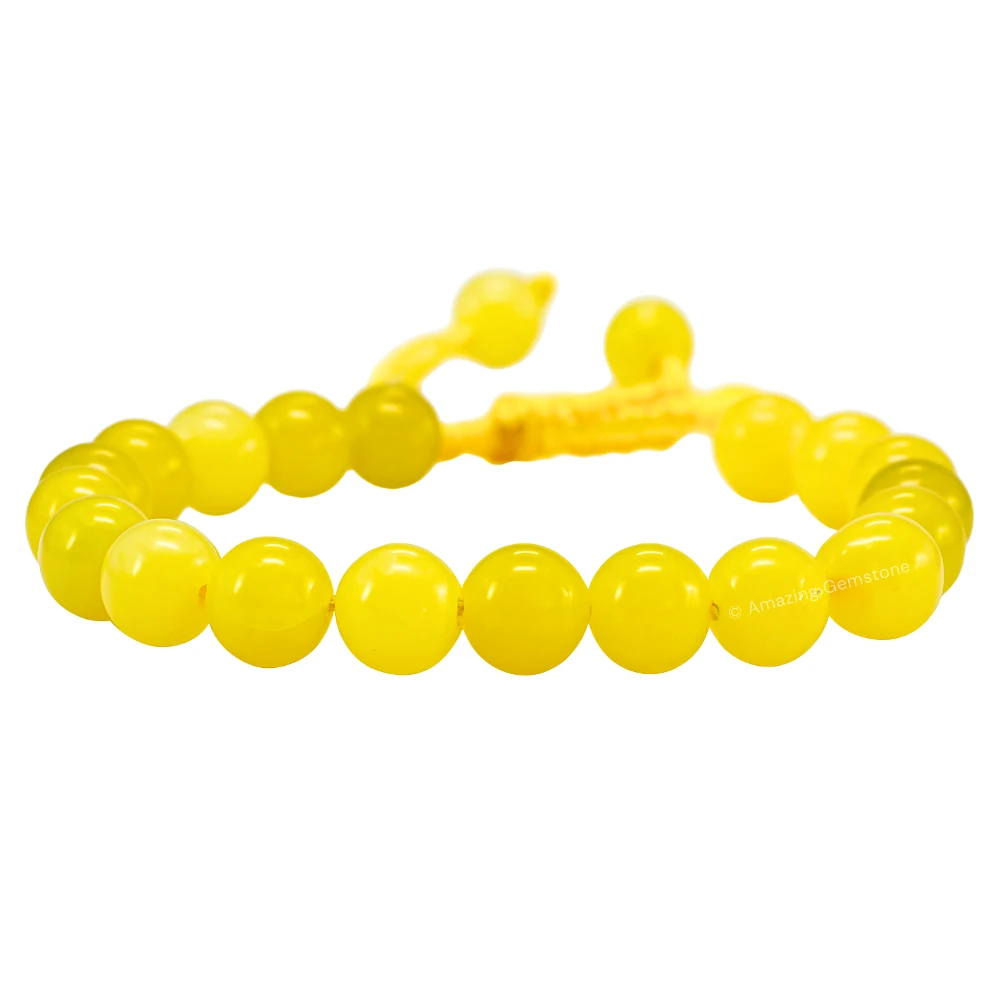Lemon Jade Bracelet (Adjustable)