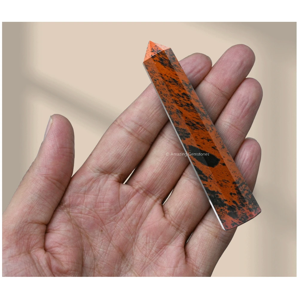 Mahogany Obsidian Tower (3" to 4" INCH)