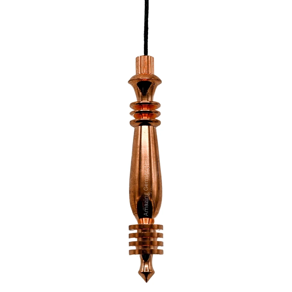 Copper Metal Pendulum - Rose Gold Double ISIS Karnak (MP24)