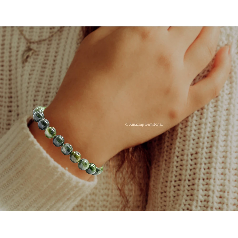 Chrome Diopside Bracelet (Adjustable)