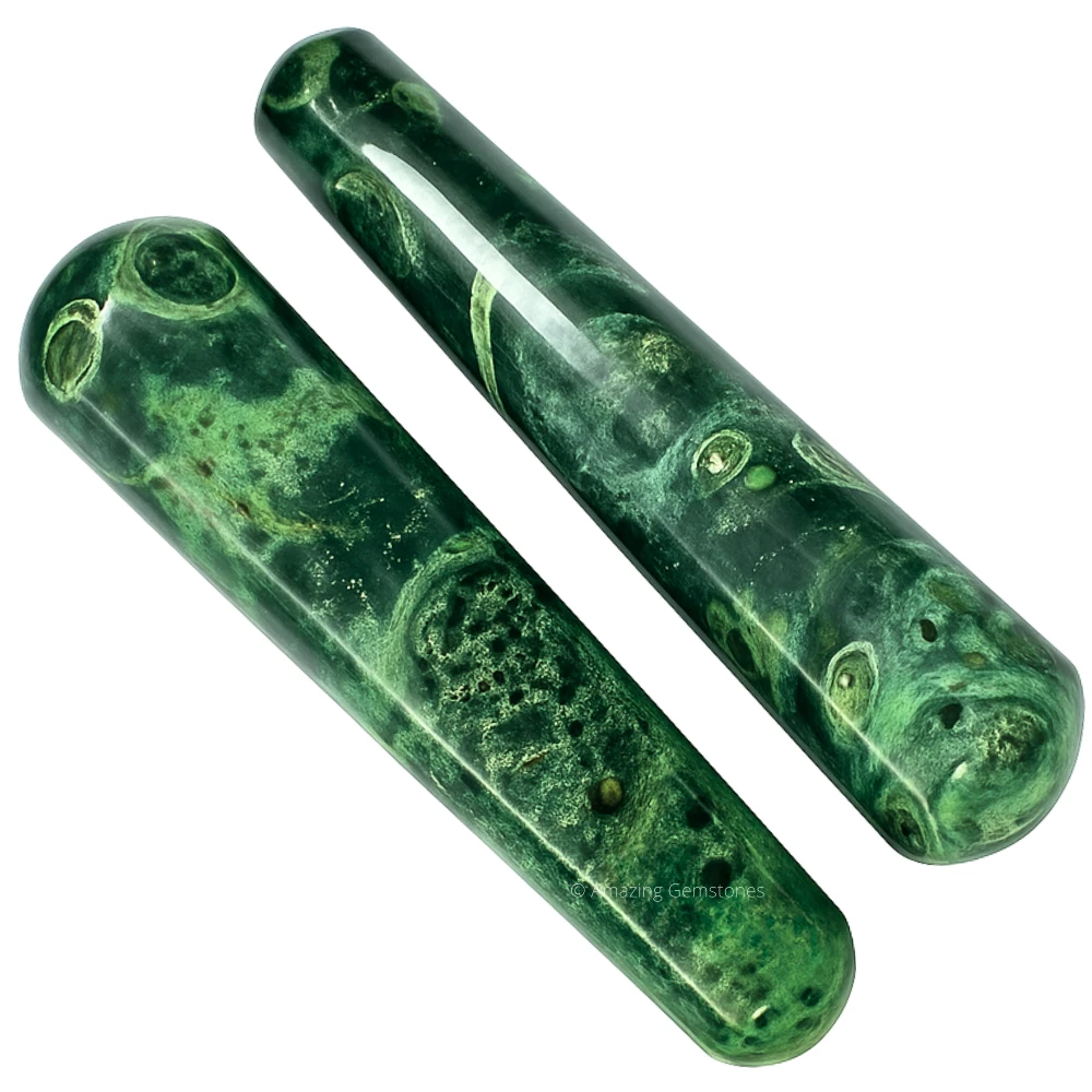 Kambaba Jasper Wand (Smooth)