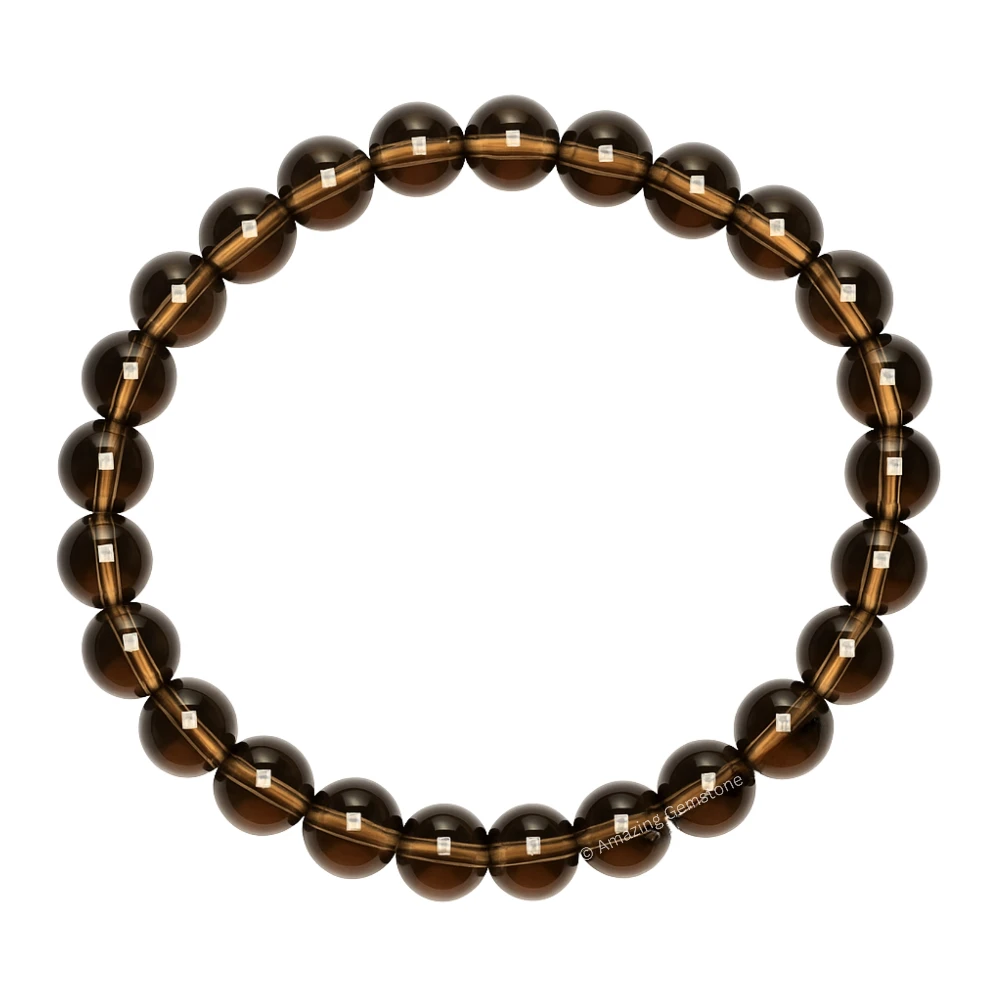 Smoky Quartz Bracelet (Strechable)