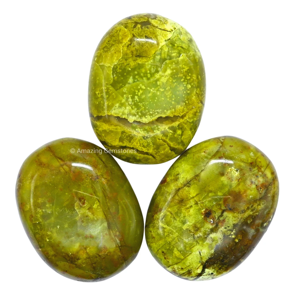 Green Opal Palm Stone