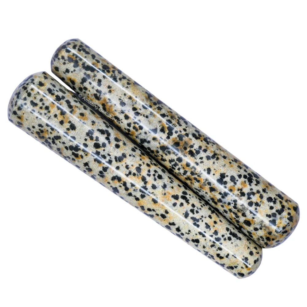 Dalmatian Jasper Wand