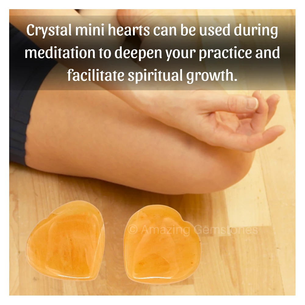 Yellow Aventurine Heart (Pack of 2)