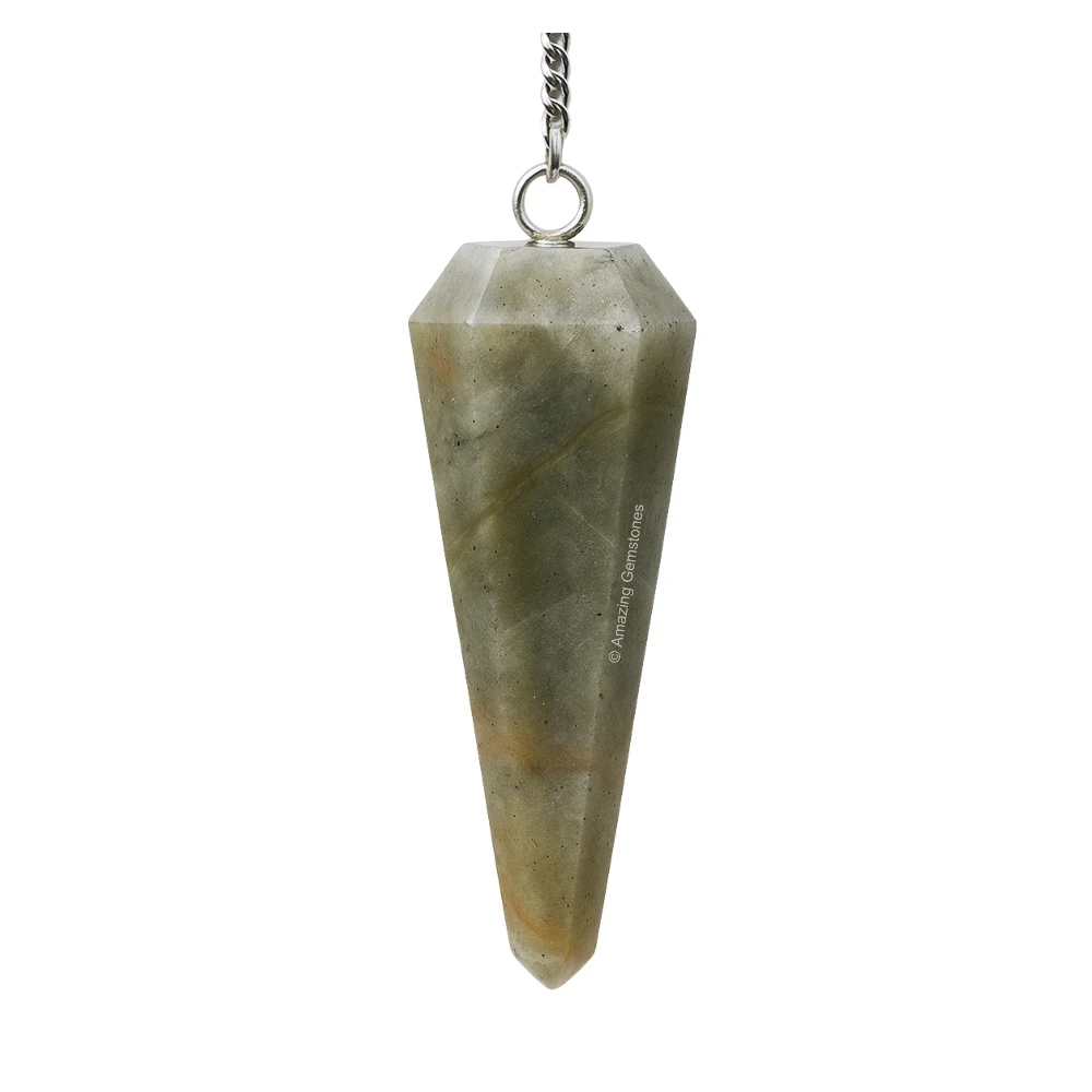 Chrysoberyl Cat's Eye Stone Pendulum