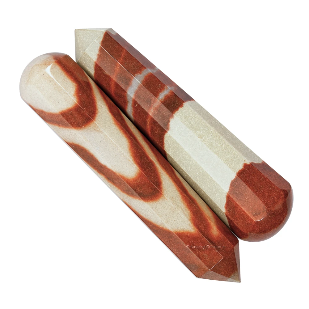 Narmada Shiva Lingam Wand (Faceted)