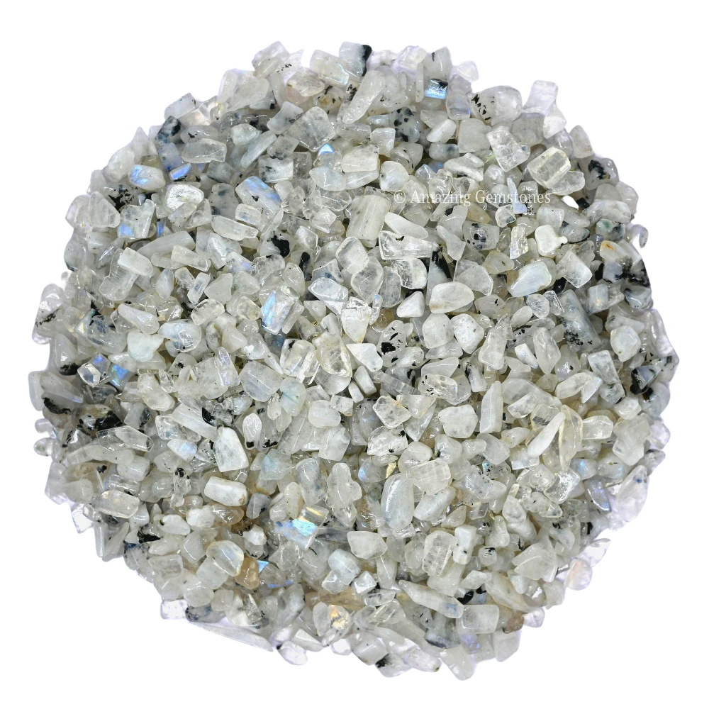 Rainbow Moonstone Chips (1LB)