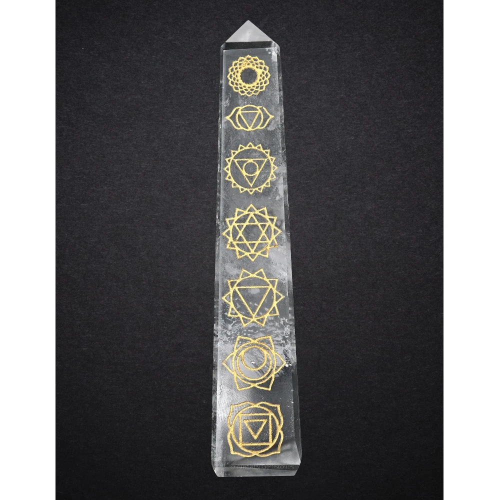 Clear Quartz Tower (4" - 5" Inch)