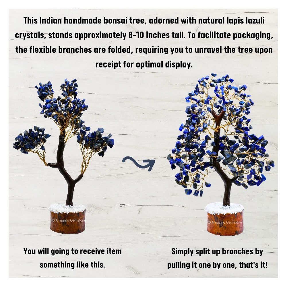 Lapis Lazuli Tree (200 Beads)