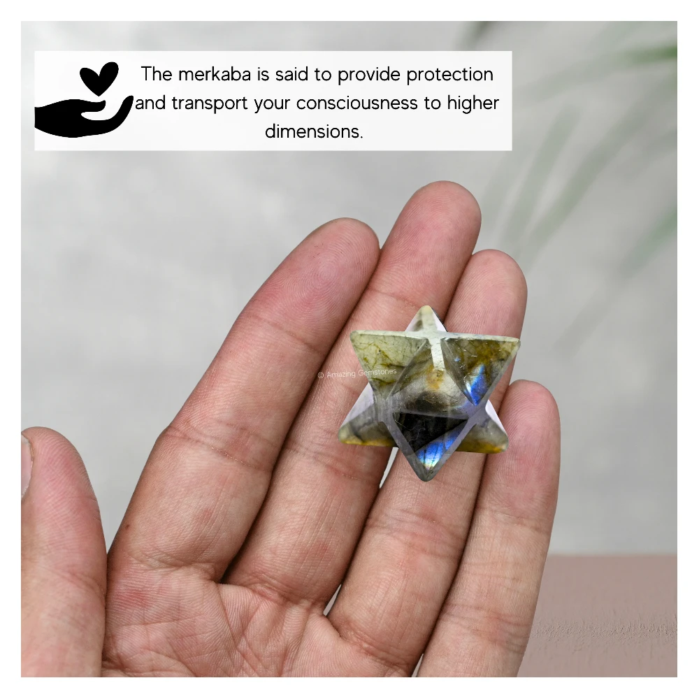 Labradorite Merkaba (15-20 mm)