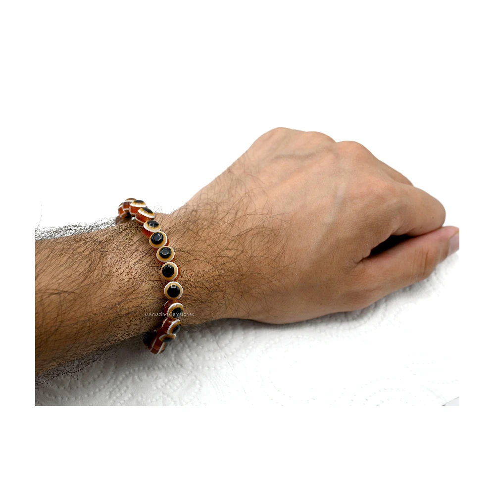 Brown Evil Eye Bracelet