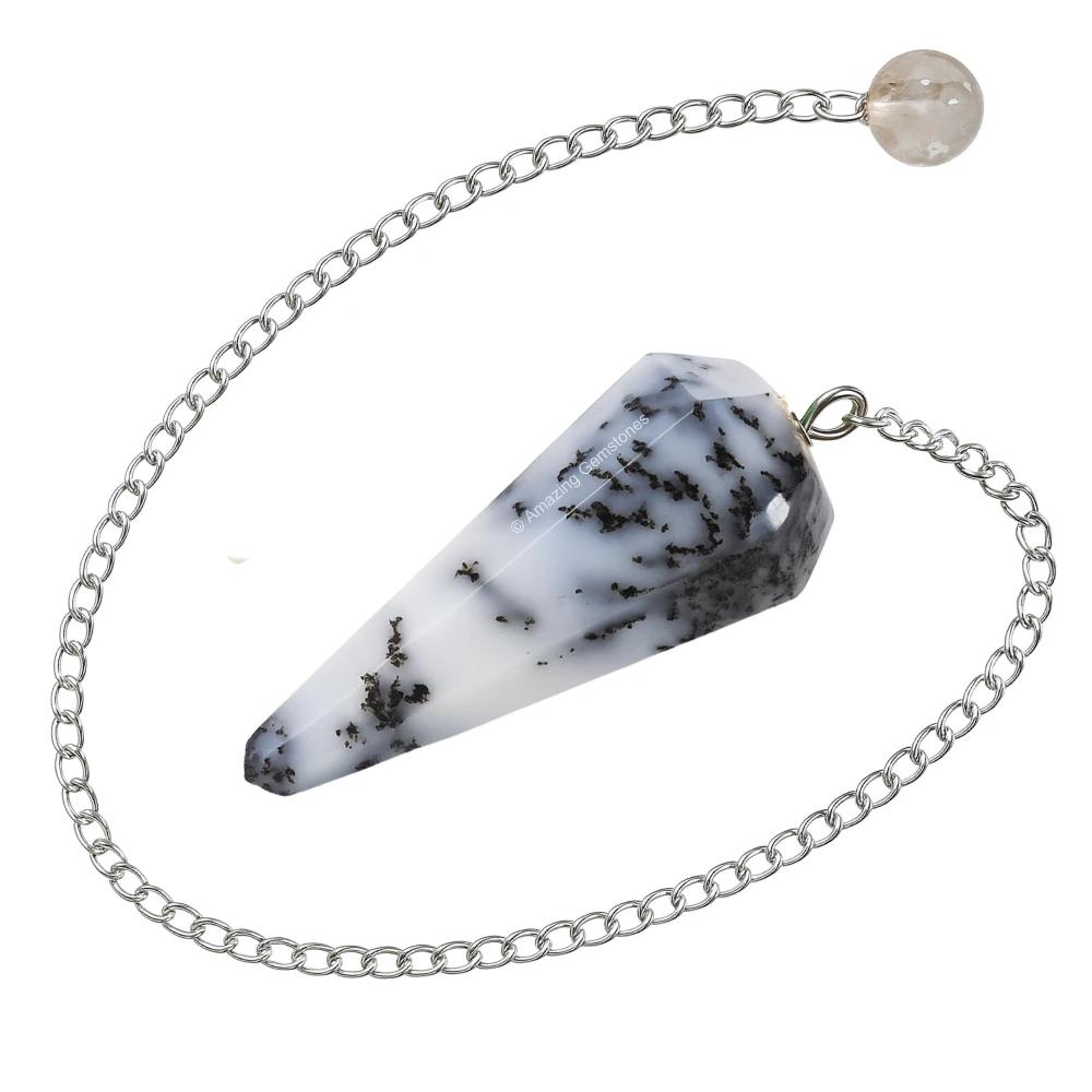 Dendrite Opal Pendulum