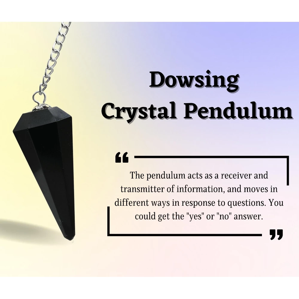 Black Tourmaline Pendulum