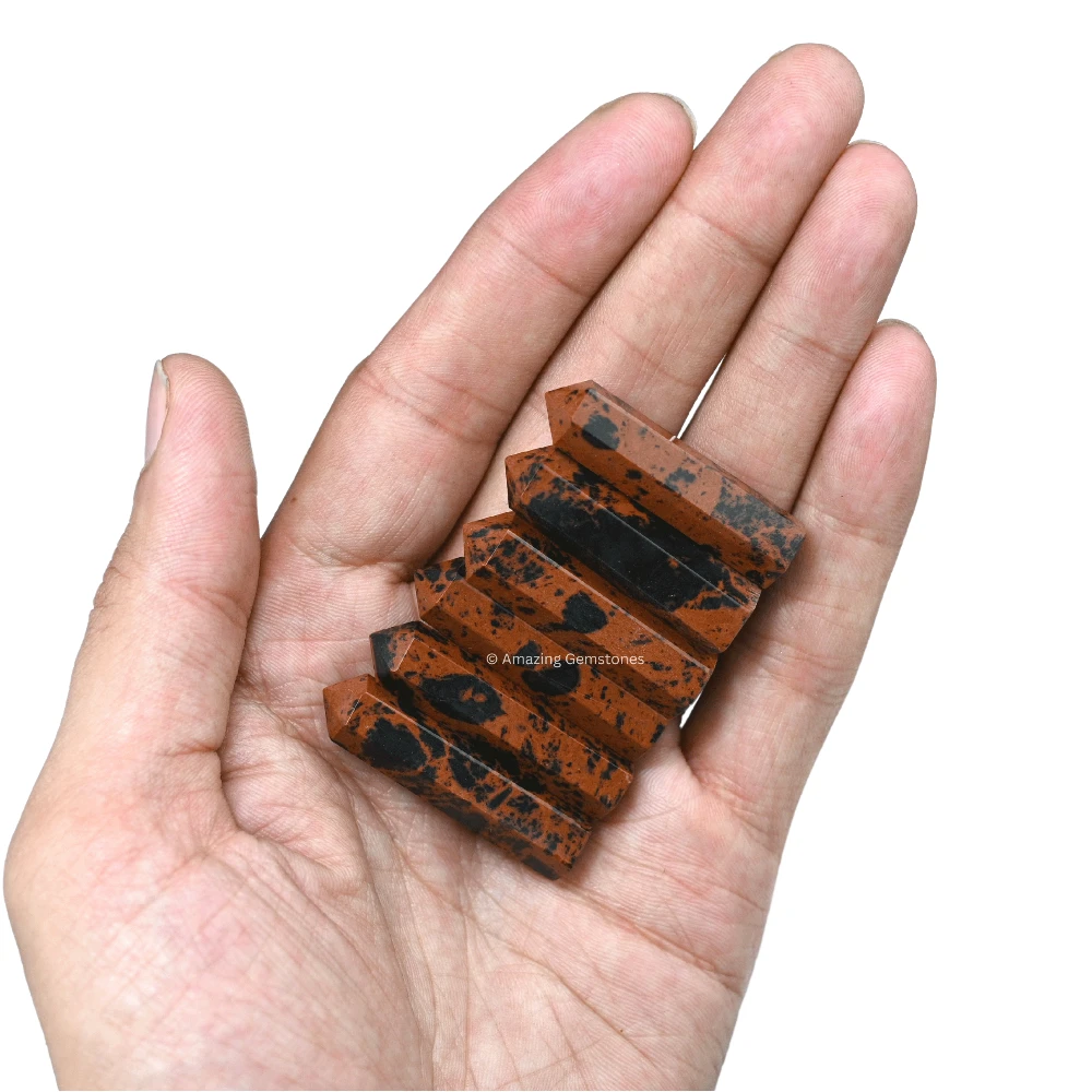 Mahogany Obsidian Pencil Points (Set of 3)