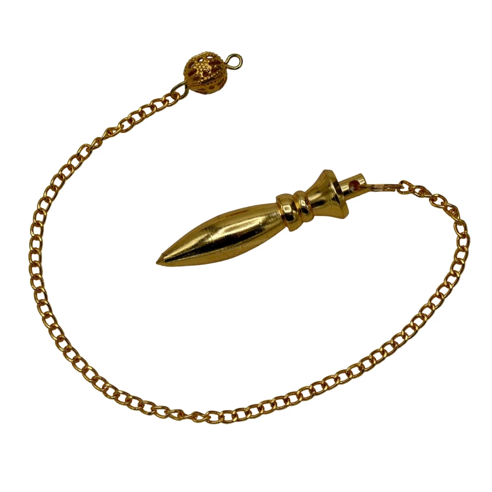 Copper Metal Pendulum - Gold Egyptian Karnak (MP42)