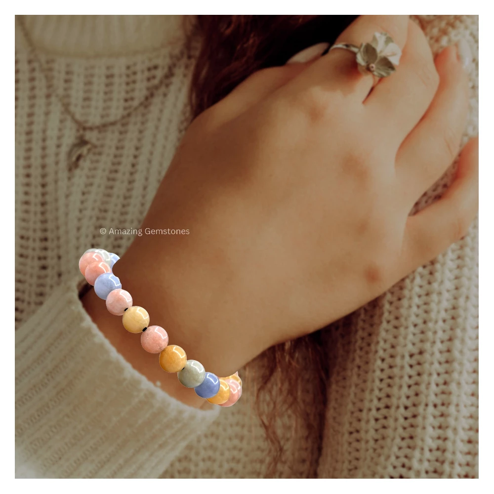 Morganite Bracelet (Adjustable)