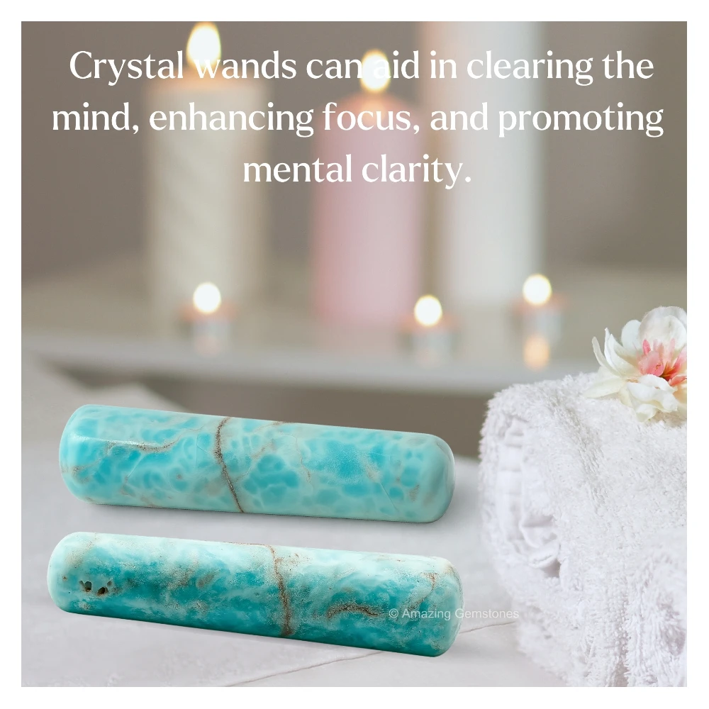 Caribbean Calcite Wand