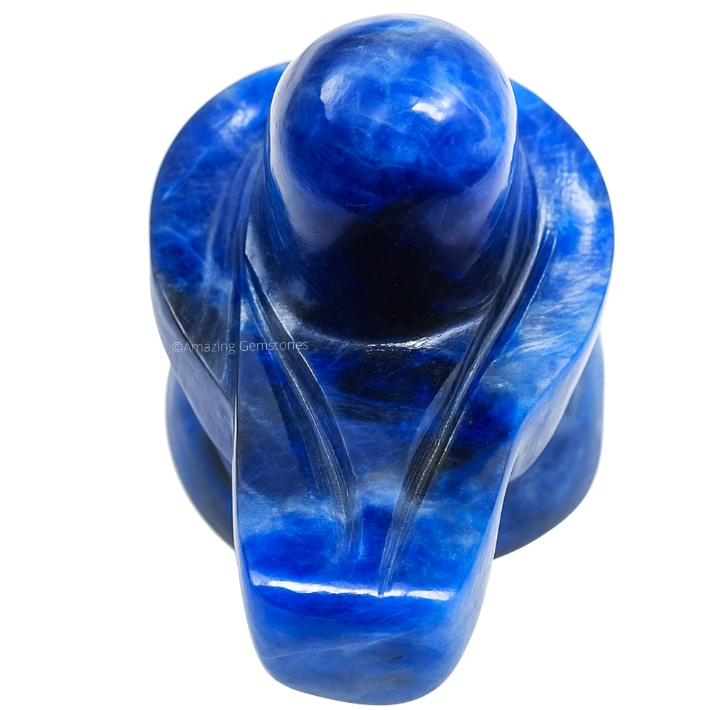 Dark Sodalite Shivling