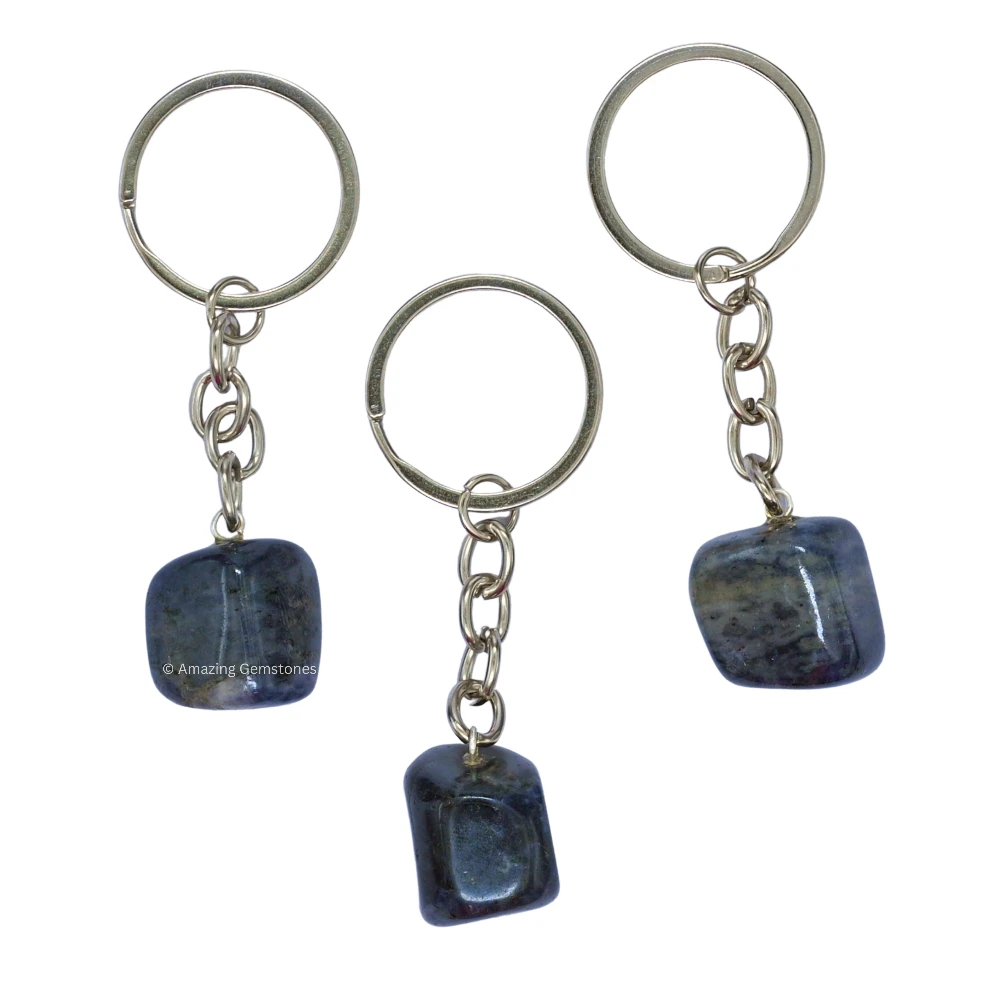 Iolite Keychain Keys Holder (Tumble)