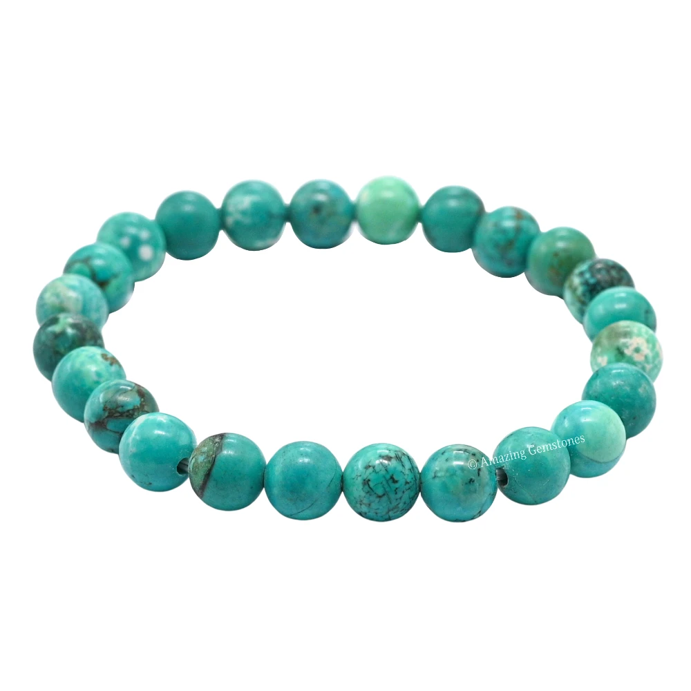 Stabilized Turquoise Bracelet (Strechable)