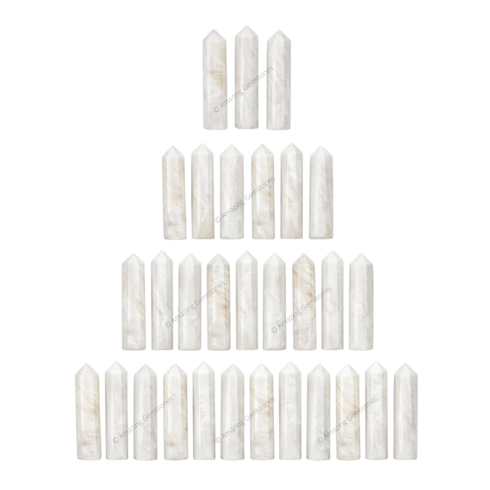 Scolecite Pencil Points (Set of 3)