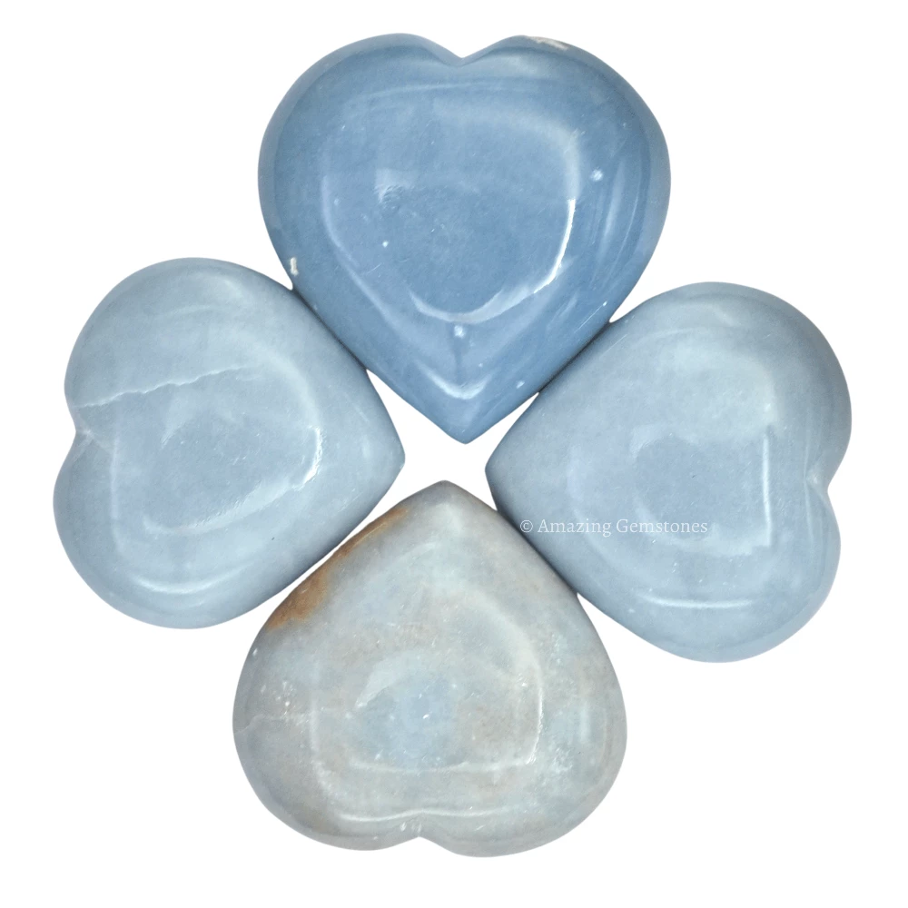 Angelite Heart