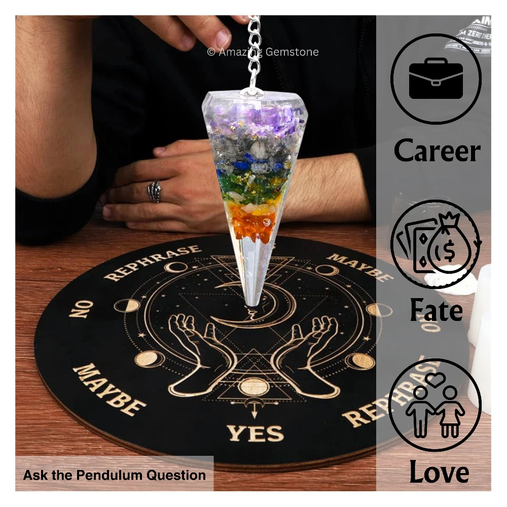 Chakra (Layer) Orgone Pendulum