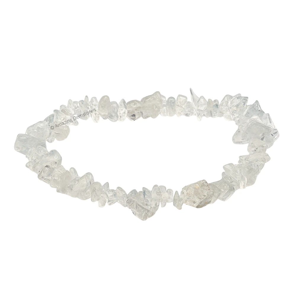 Clear Quartz Chips Bracelet