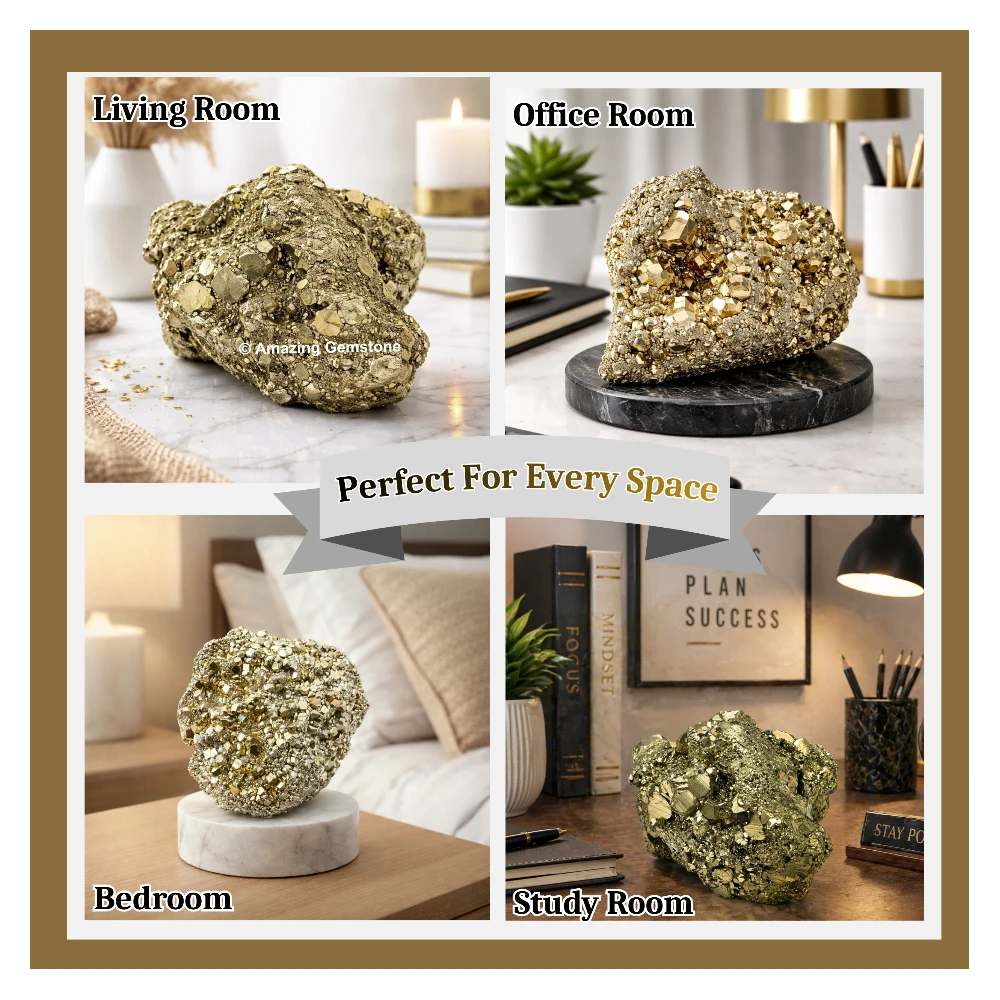 Pyrite Cluster (80-120 Gram)