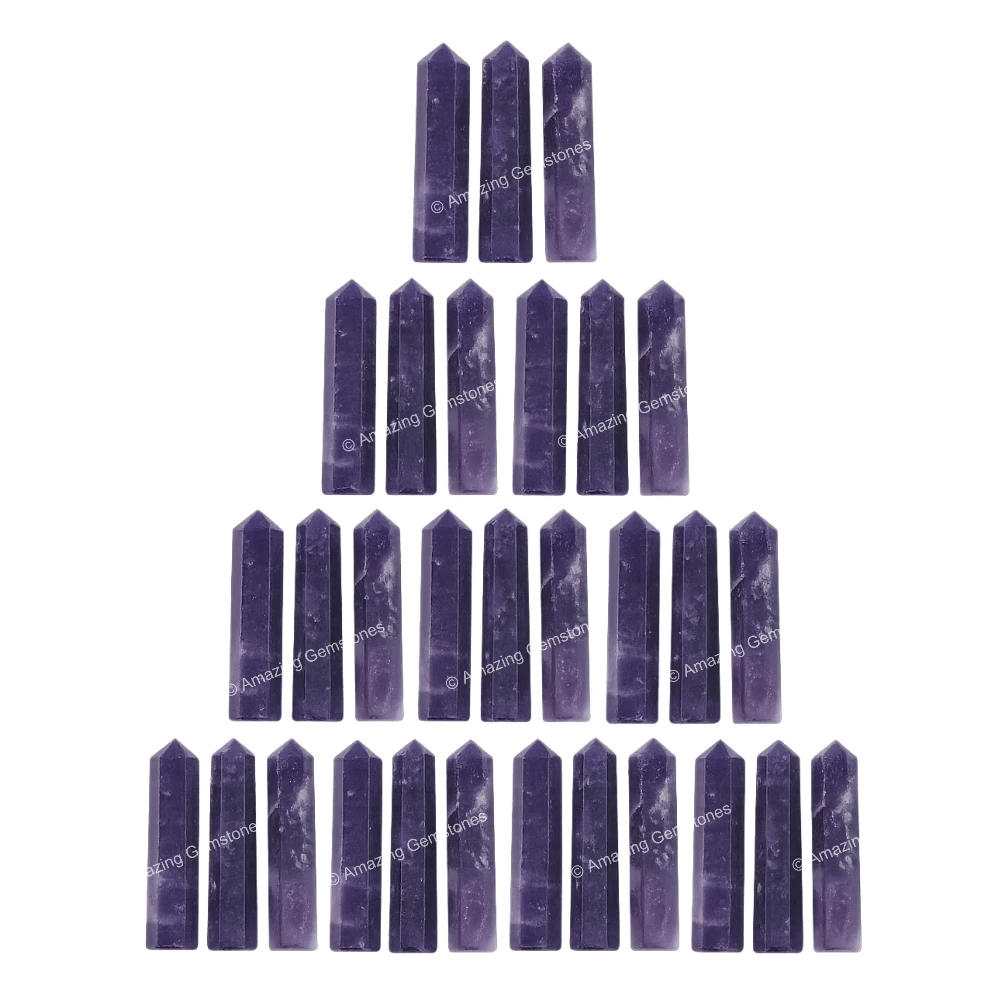 Lepidolite Pencil Points (Set of 3)