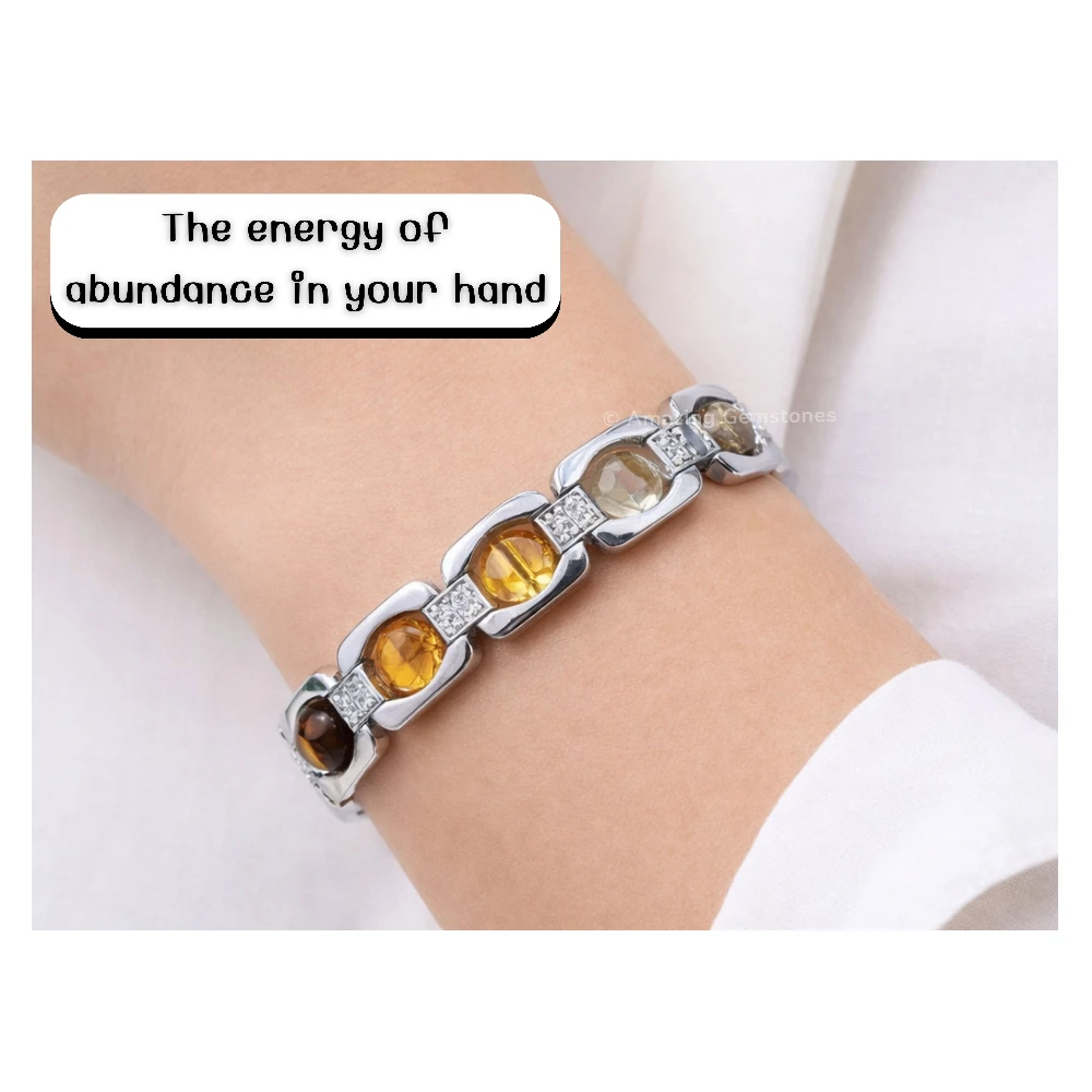 Dhanyog Bracelet - Premium Silver Chain