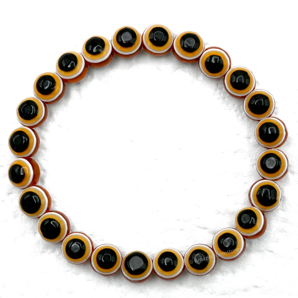 Brown Evil Eye Bracelet